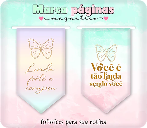 Arquivo Digital Marca Páginas Magnético