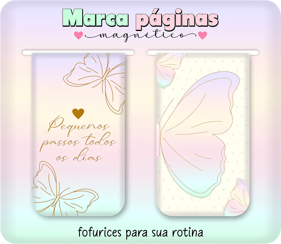 Arquivo Digital Marca Páginas Magnético 3