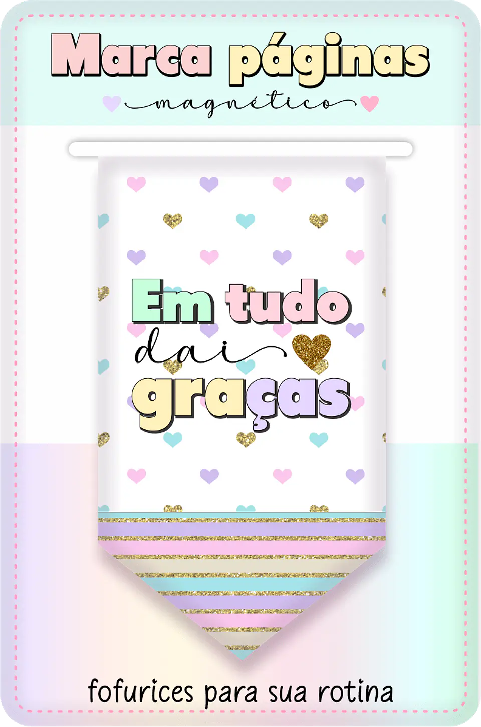 Arquivo Digital Marca Páginas Magnético 7