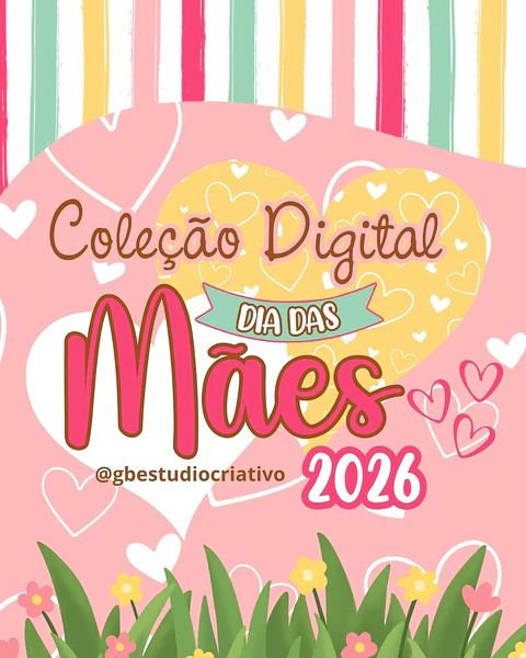 Arquivo de Corte Coleção Digital Dia das Mães 2026