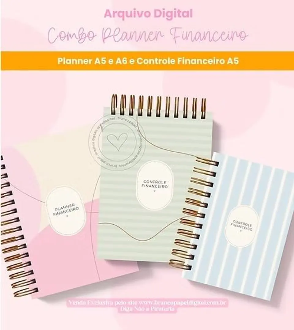 Arquivo Digital Combo Planner Financeiro 1