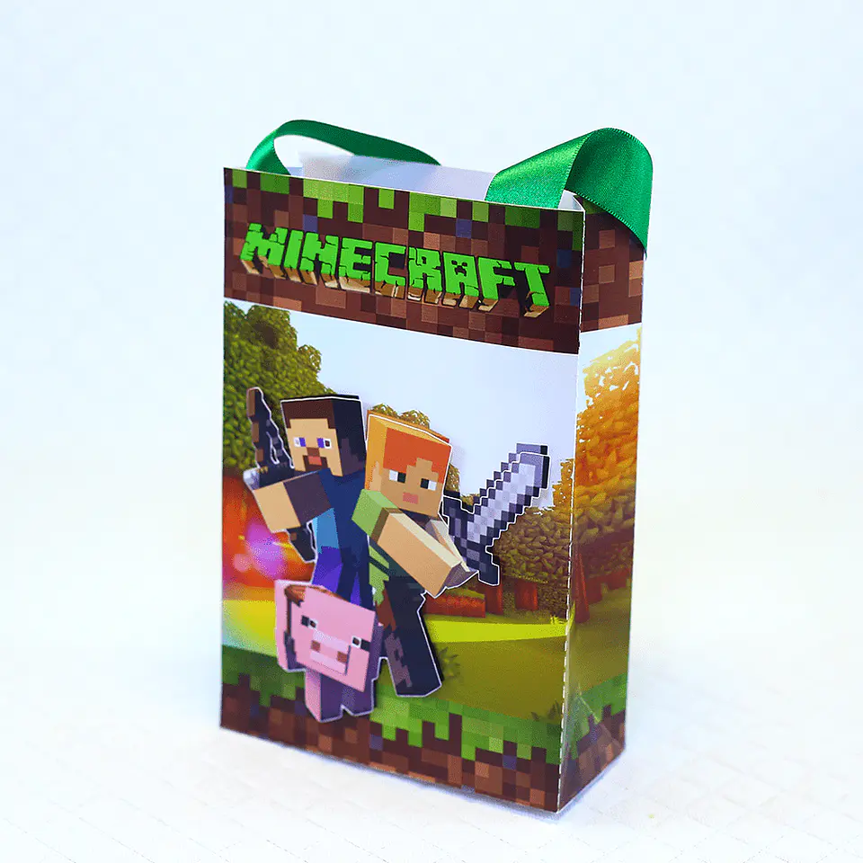 Arquivo de Corte Minecraft - Studio e pdf 10