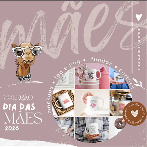 Coleção Mães 2026 Sublimação Arquivo Digital