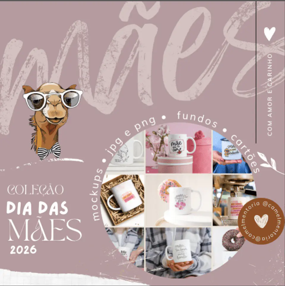 Coleção Mães 2026 Sublimação Arquivo Digital 1