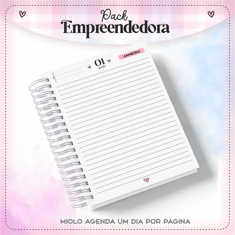 Pack Empreendedora Encadernação Arquivo Digital 14