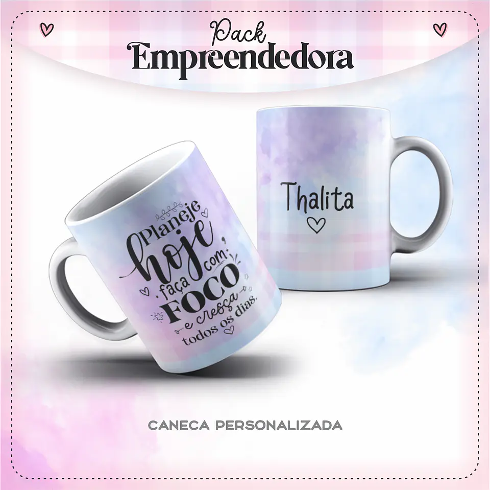 Pack Empreendedora Encadernação Arquivo Digital 17
