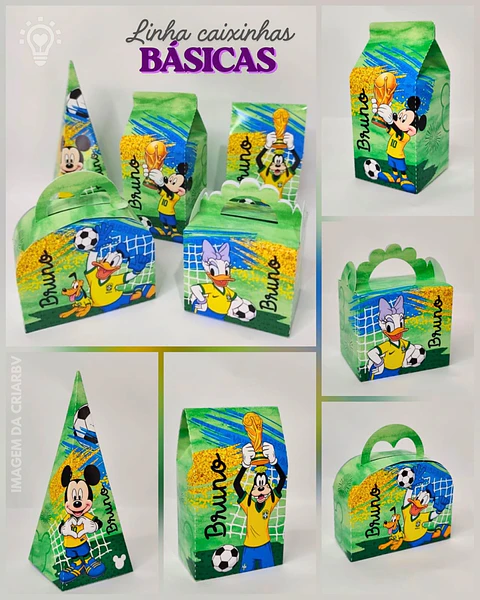 Arquivo de Corte Mickey Copa do Mundo