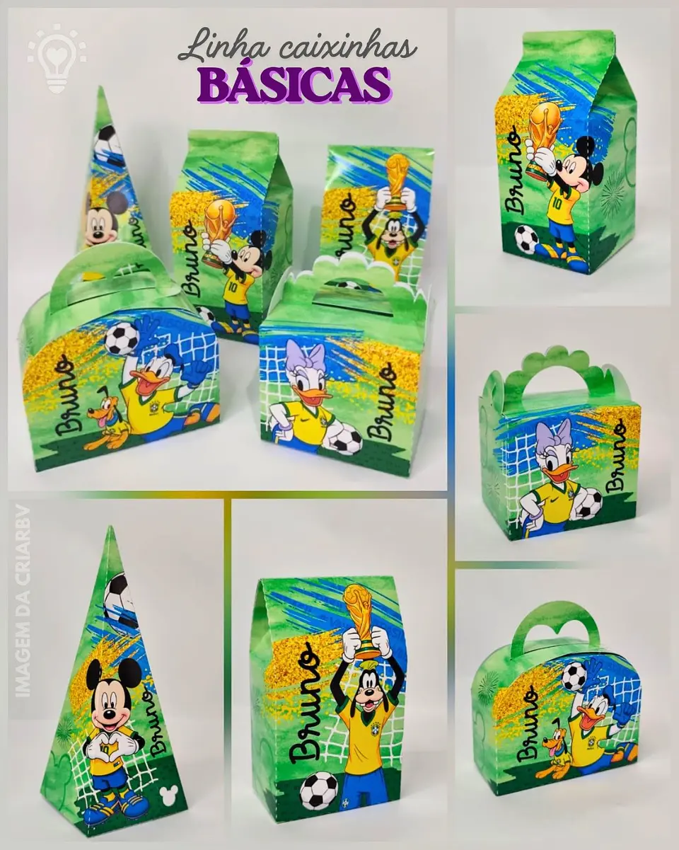 Arquivo de Corte Mickey Copa do Mundo 1
