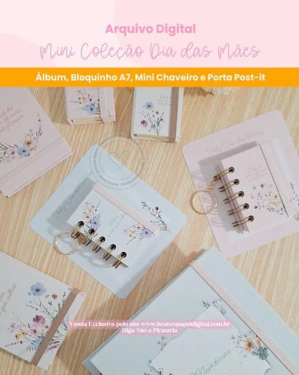 Arquivo Digital Mini Coleção Dia das Mães 1