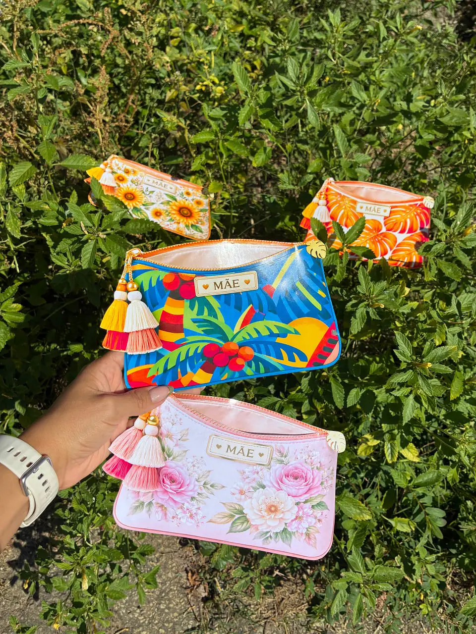 Arquivo de Corte Dia das Mães Bolsinha Carteira Personalizado 6