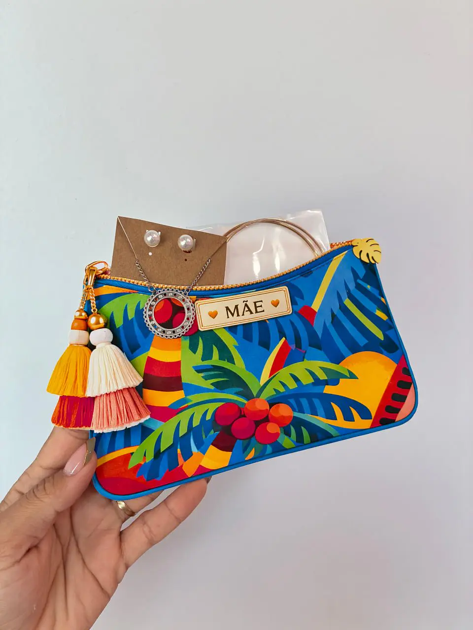 Arquivo de Corte Dia das Mães Bolsinha Carteira Personalizado 8