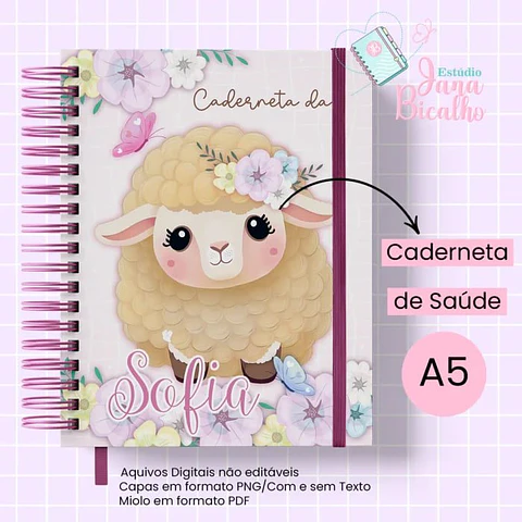 Coleção Maternidade e Caderneta Ovelhinha Arquivo Digital