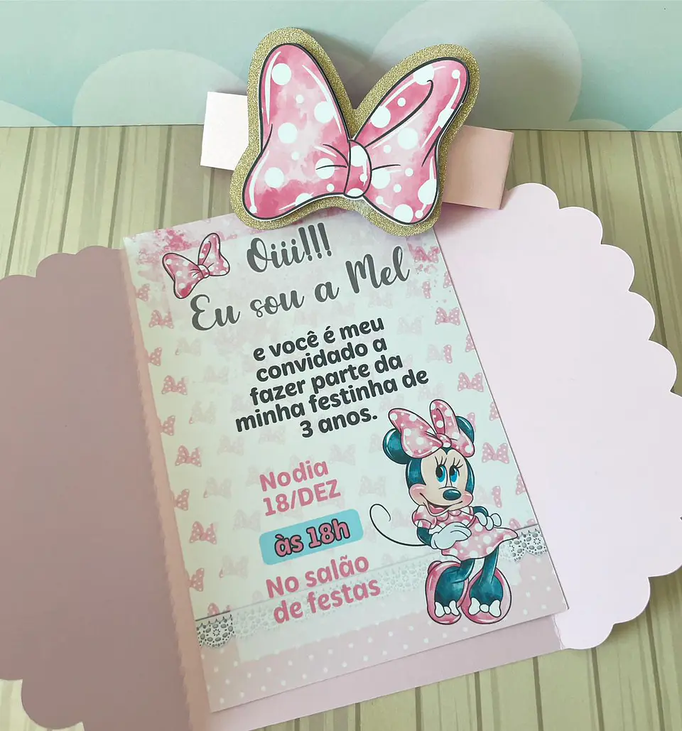 Arquivo de Corte Minnie Loja de Laços 12