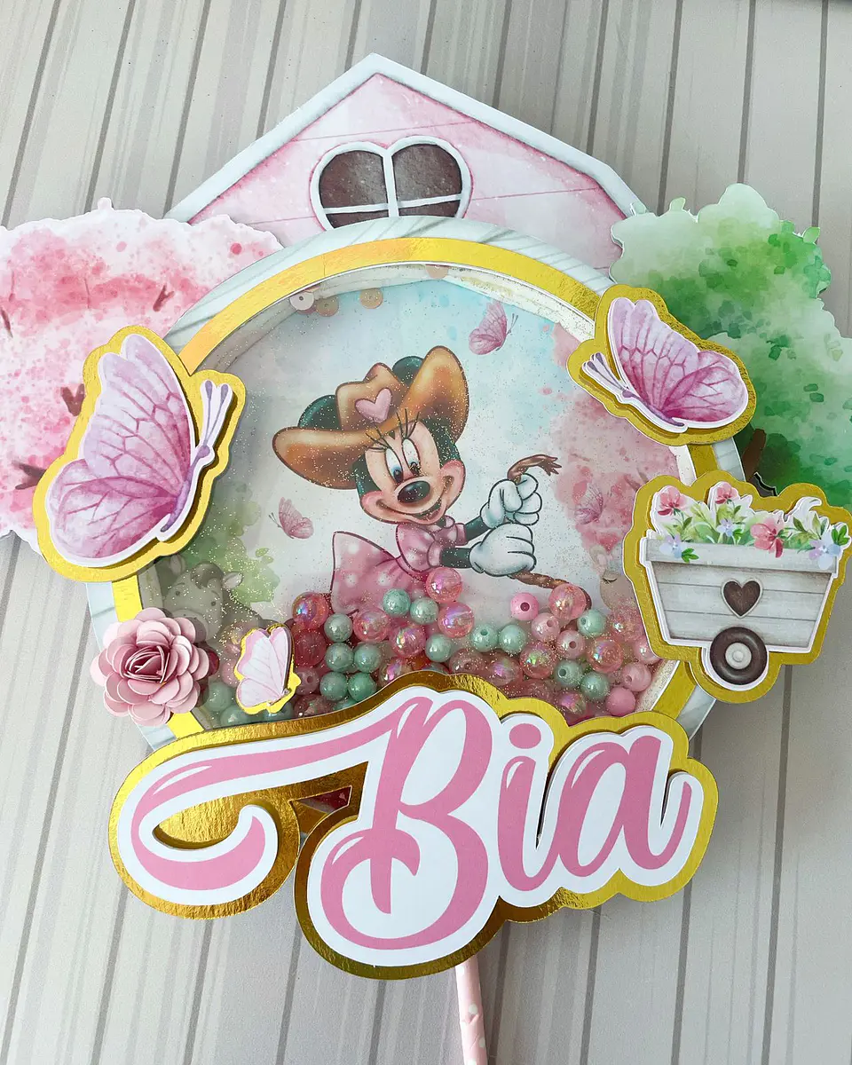 Arquivo de Corte Minnie Fazendinha 26