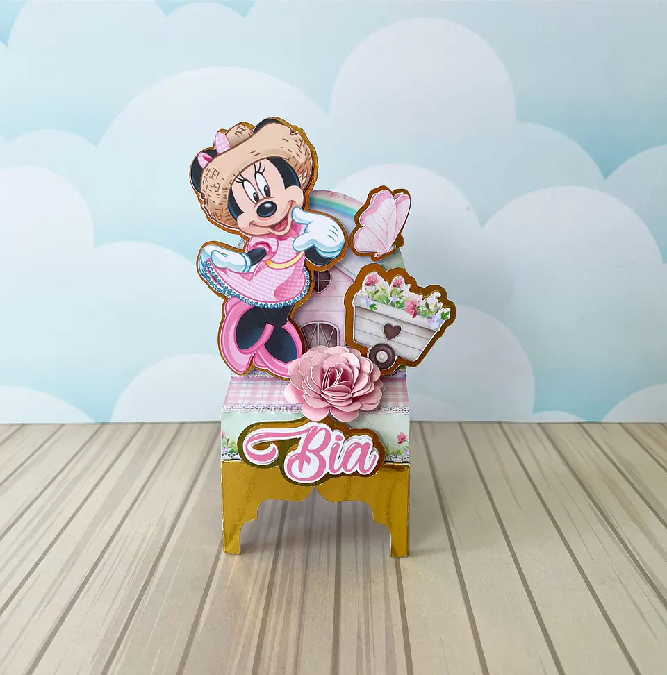 Arquivo de Corte Minnie Fazendinha 31