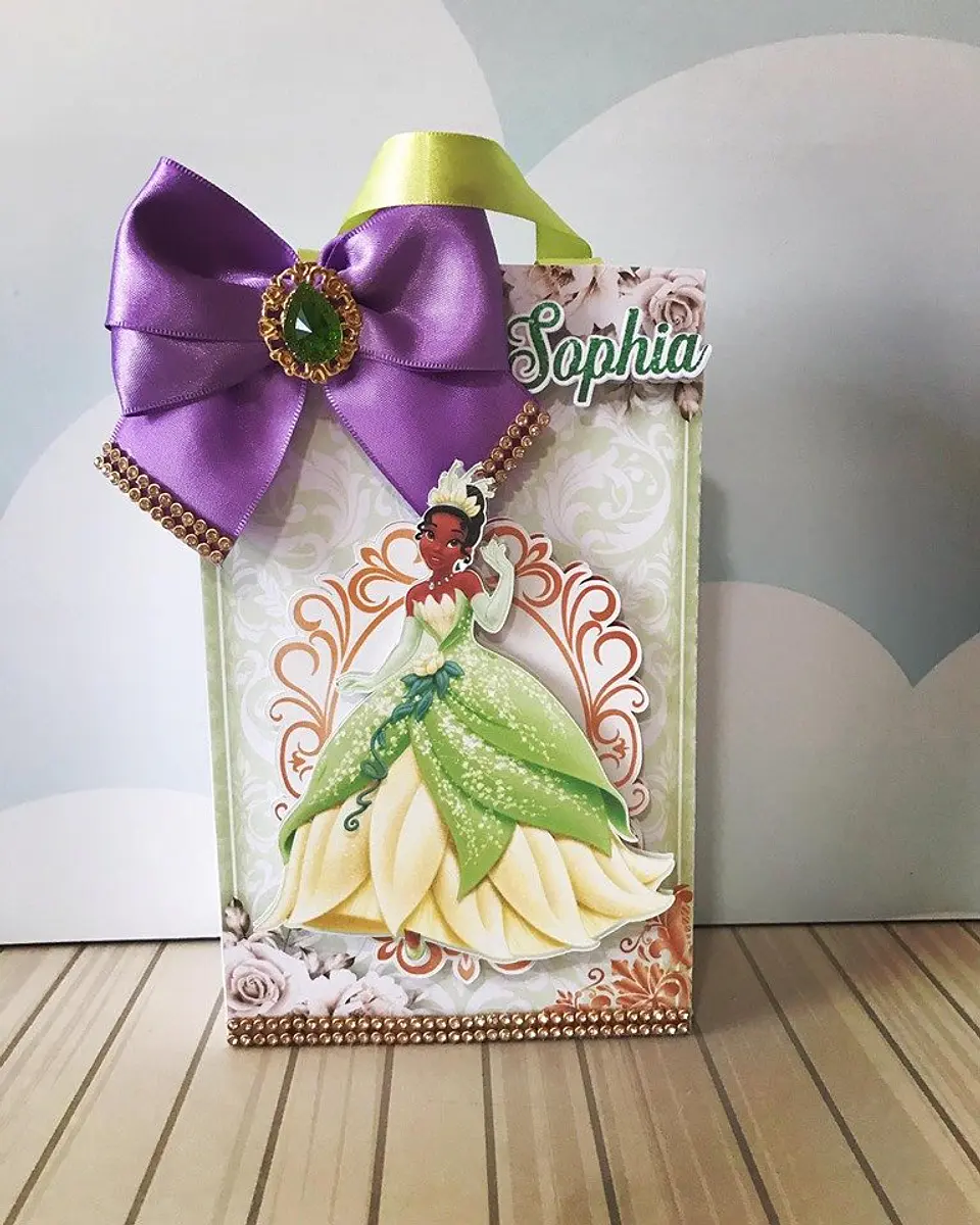 Arquivo de Corte Princesa Tiana e o Sapo 2