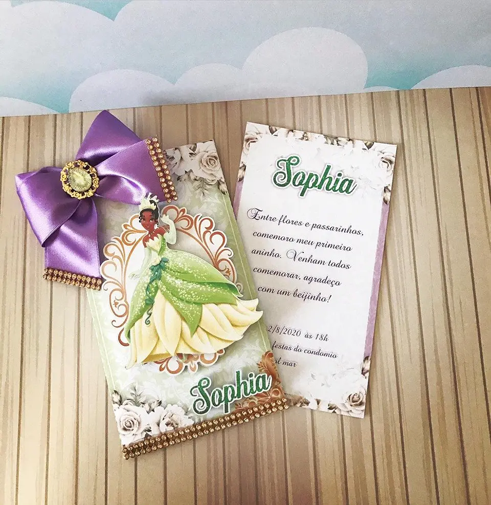 Arquivo de Corte Princesa Tiana e o Sapo 7