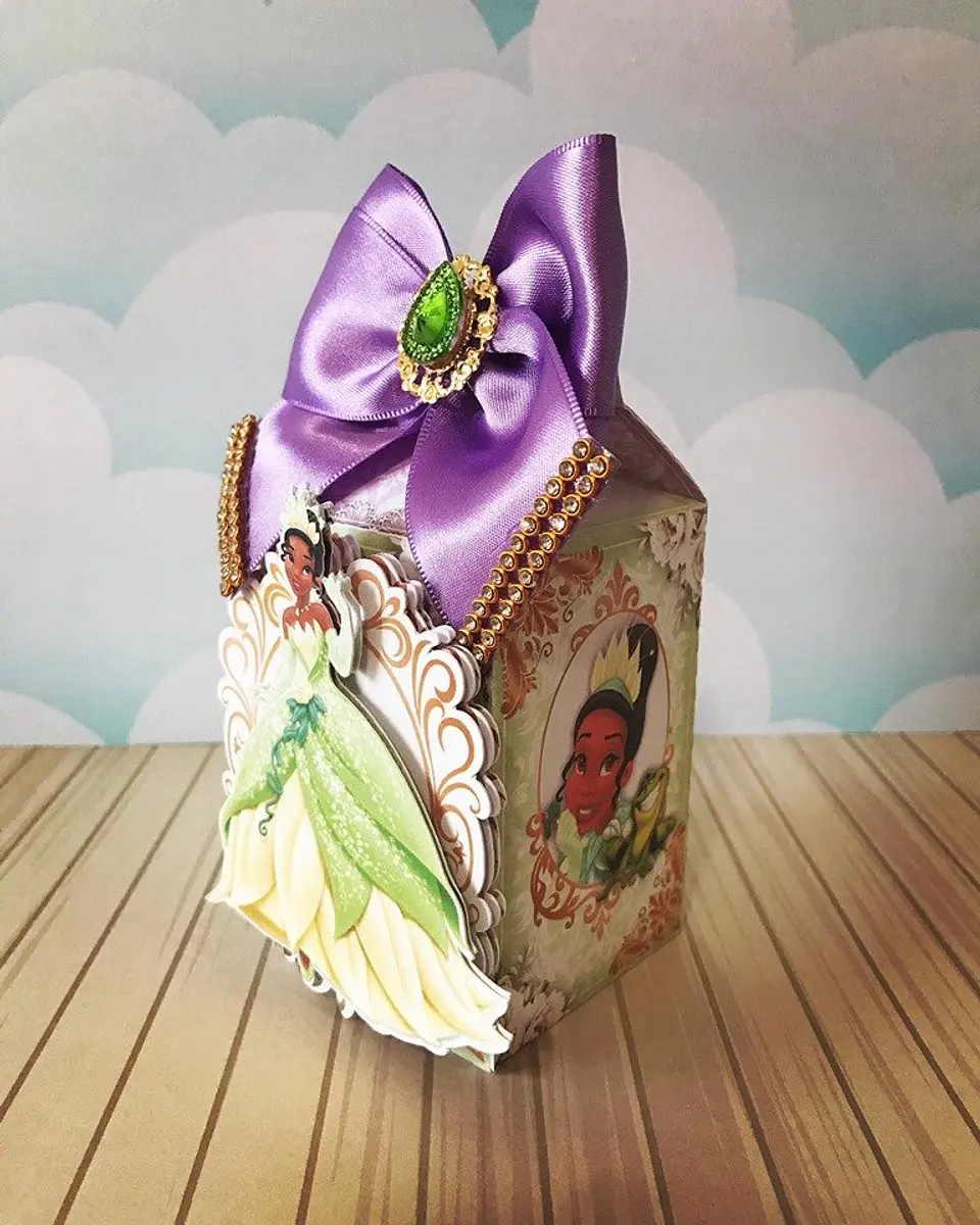 Arquivo de Corte Princesa Tiana e o Sapo 8