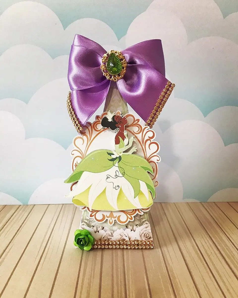 Arquivo de Corte Princesa Tiana e o Sapo 10