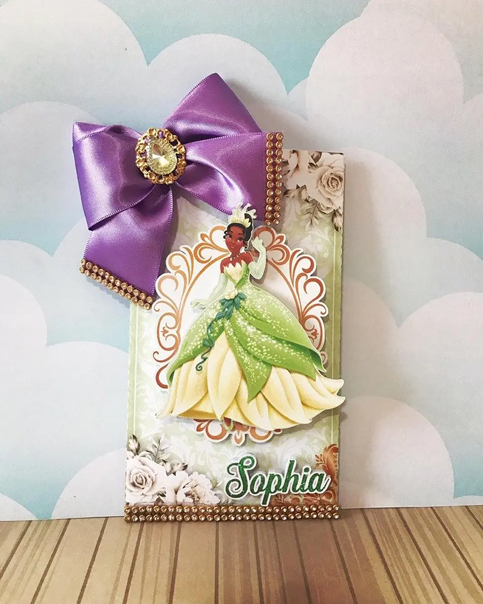 Arquivo de Corte Princesa Tiana e o Sapo 16