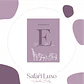 Safari Lilás Maternidade Caderneta Vacina/Livro Bebê - Thumbnail 6