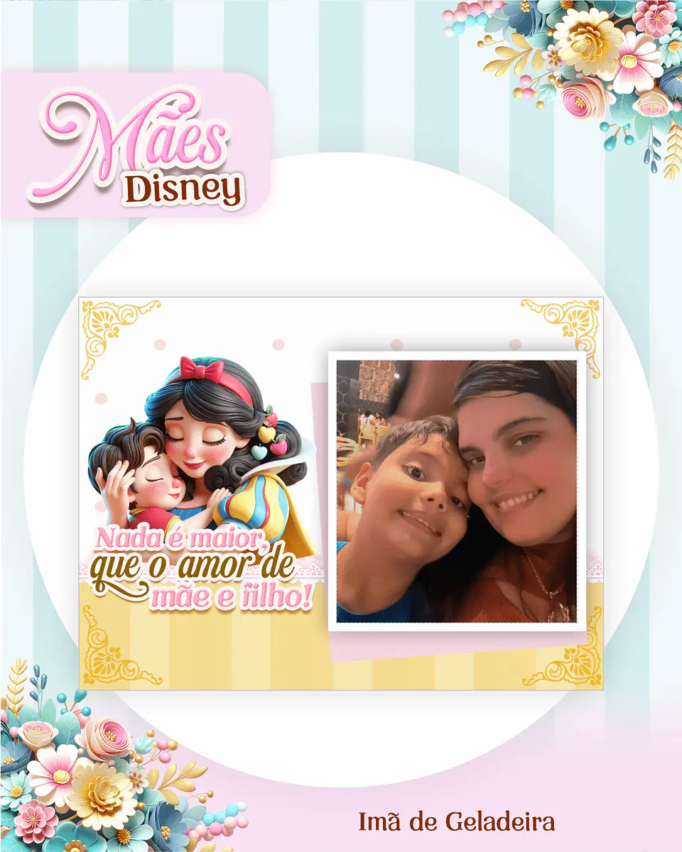 Kit Digital Dia das Mães Disney 1