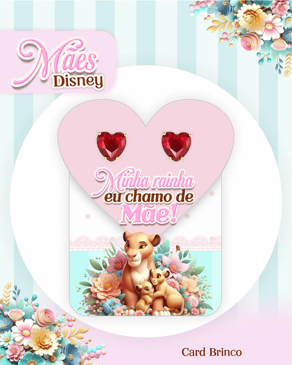 Kit Digital Dia das Mães Disney 3