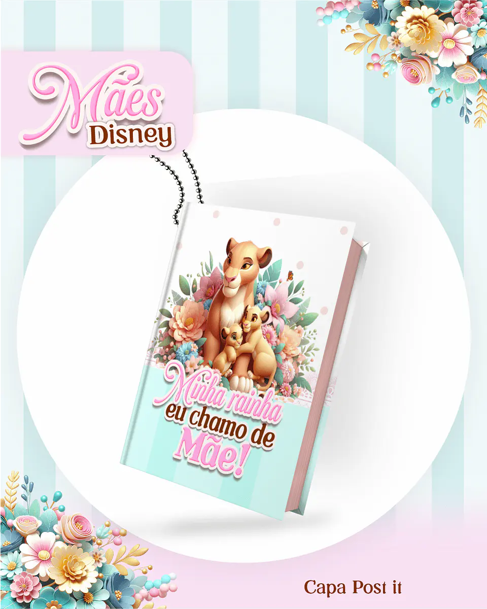 Kit Digital Dia das Mães Disney 6