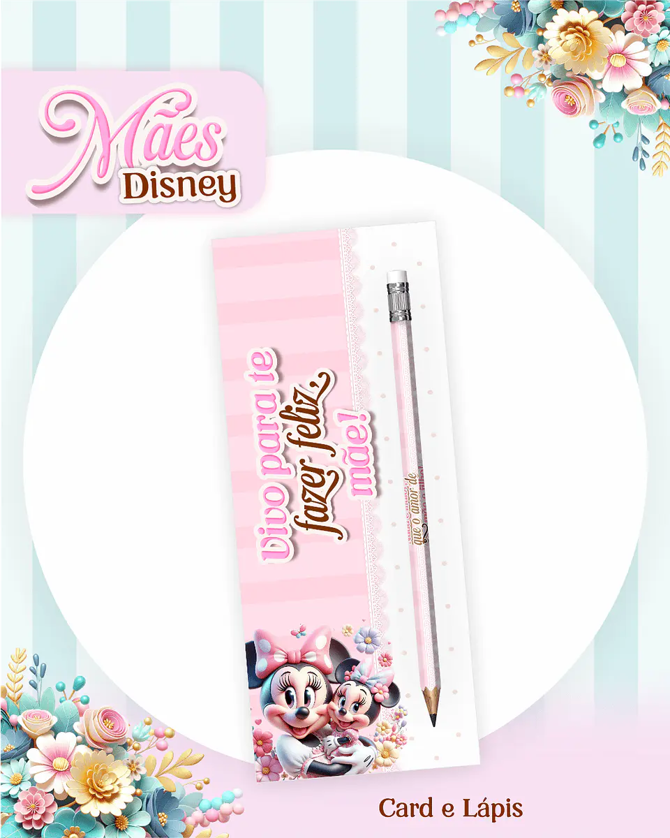 Kit Digital Dia das Mães Disney 17