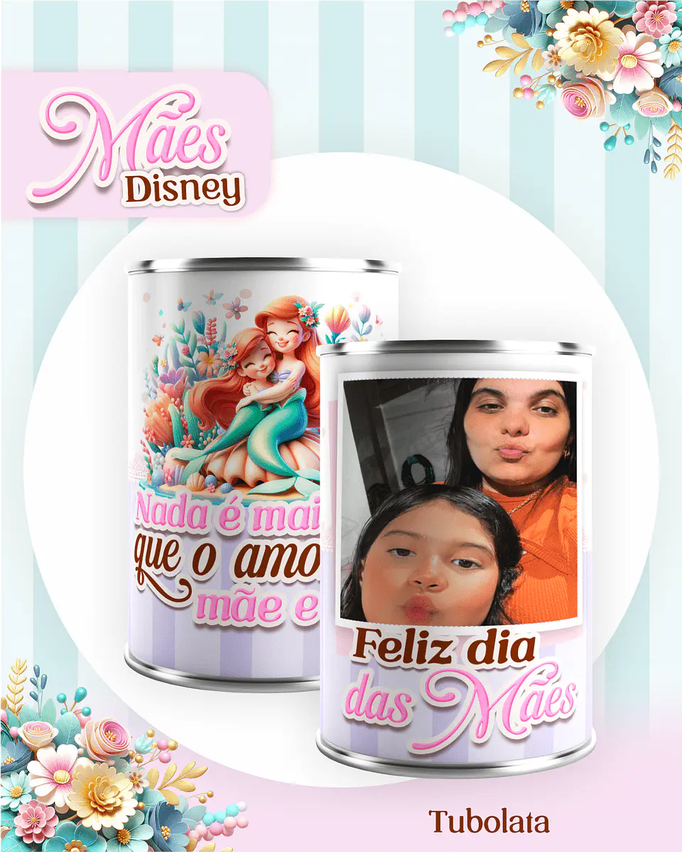 Kit Digital Dia das Mães Disney 18