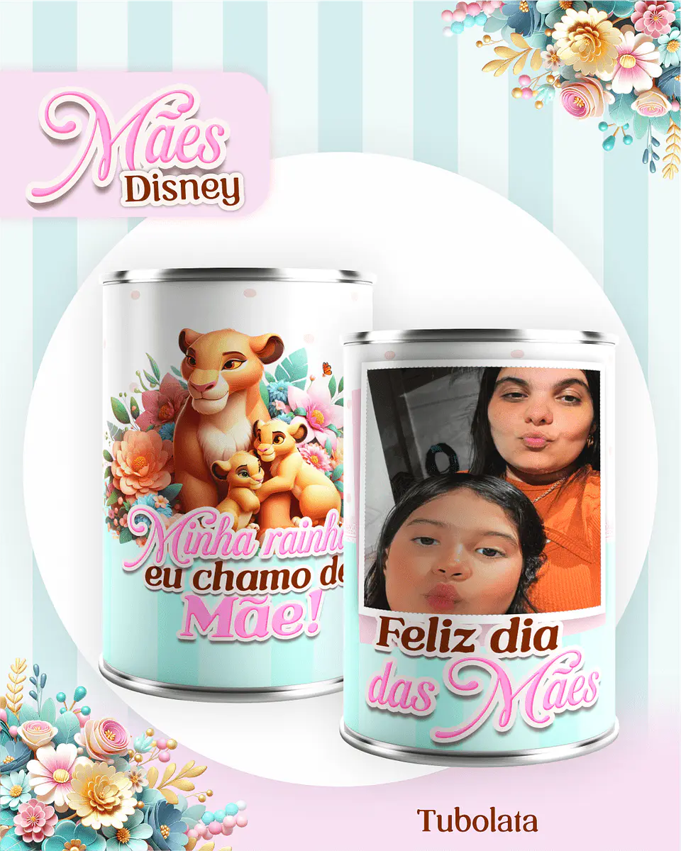 Kit Digital Dia das Mães Disney 19
