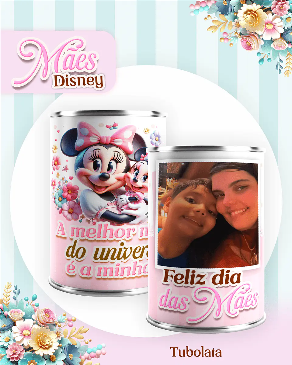 Kit Digital Dia das Mães Disney 21