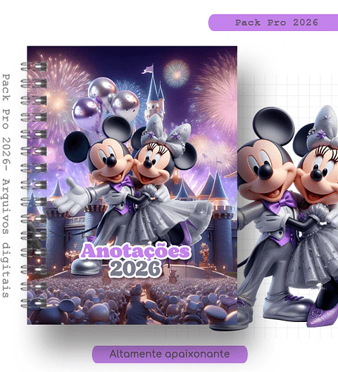 Arquivo Digital Pack Premium Coleção Caderno 2026