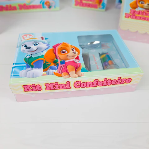 Mini Confeiteiro e Kit Completo Patrulha Canina Skye e Everest Pascoa Arquivo Digital