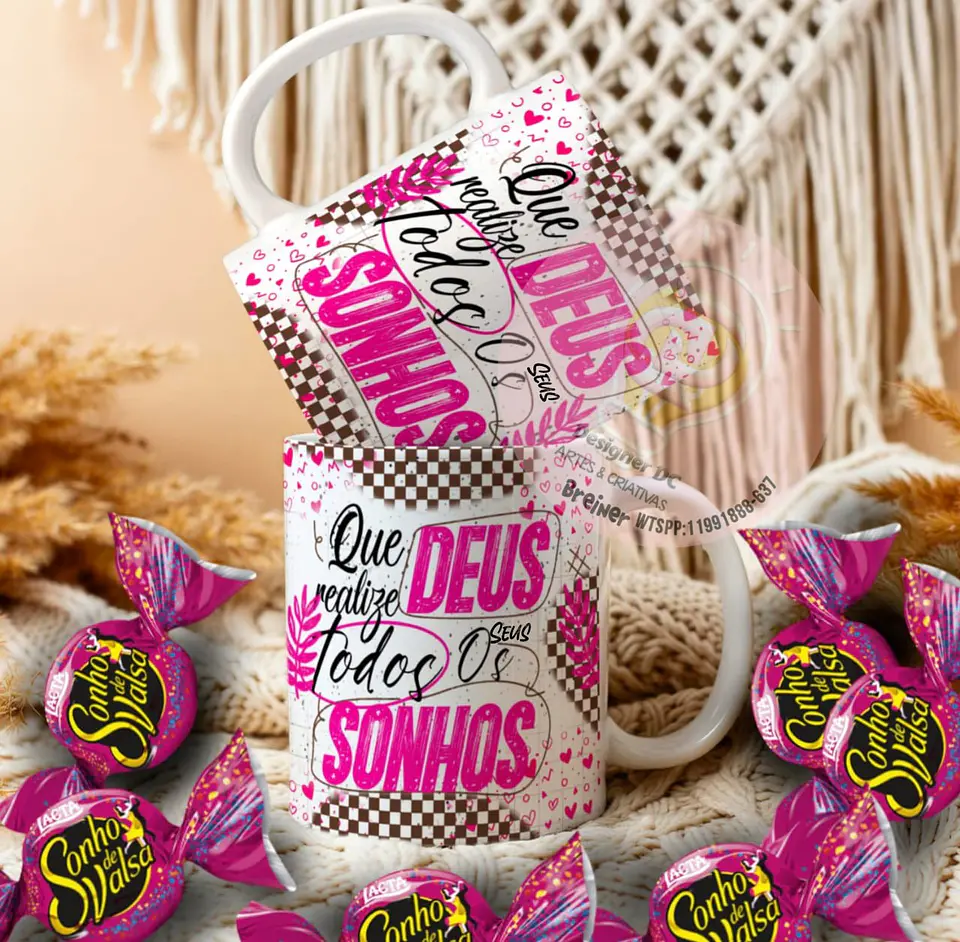 A Verdadeira Páscoa V.2 Canecas Sublimação Arquivo Digital 13