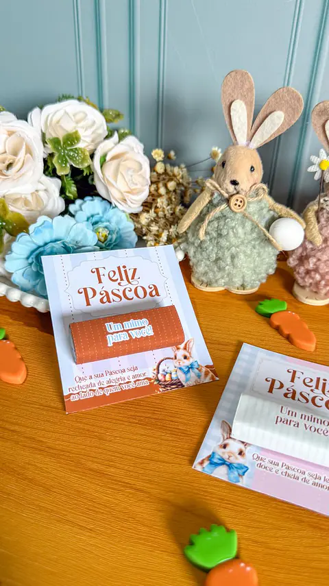 Arquivo de Corte Card com Bis Páscoa