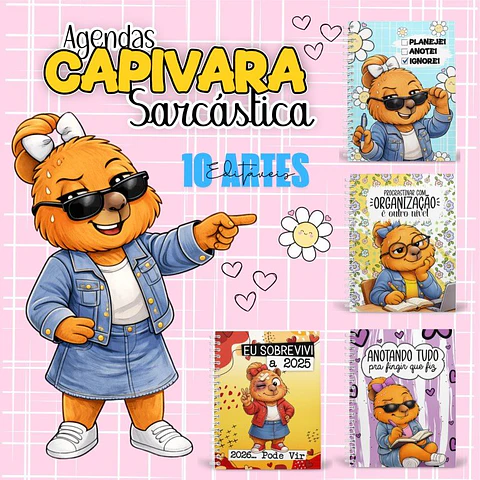 Arquivo Digital Agendas Capivara Sarcástica