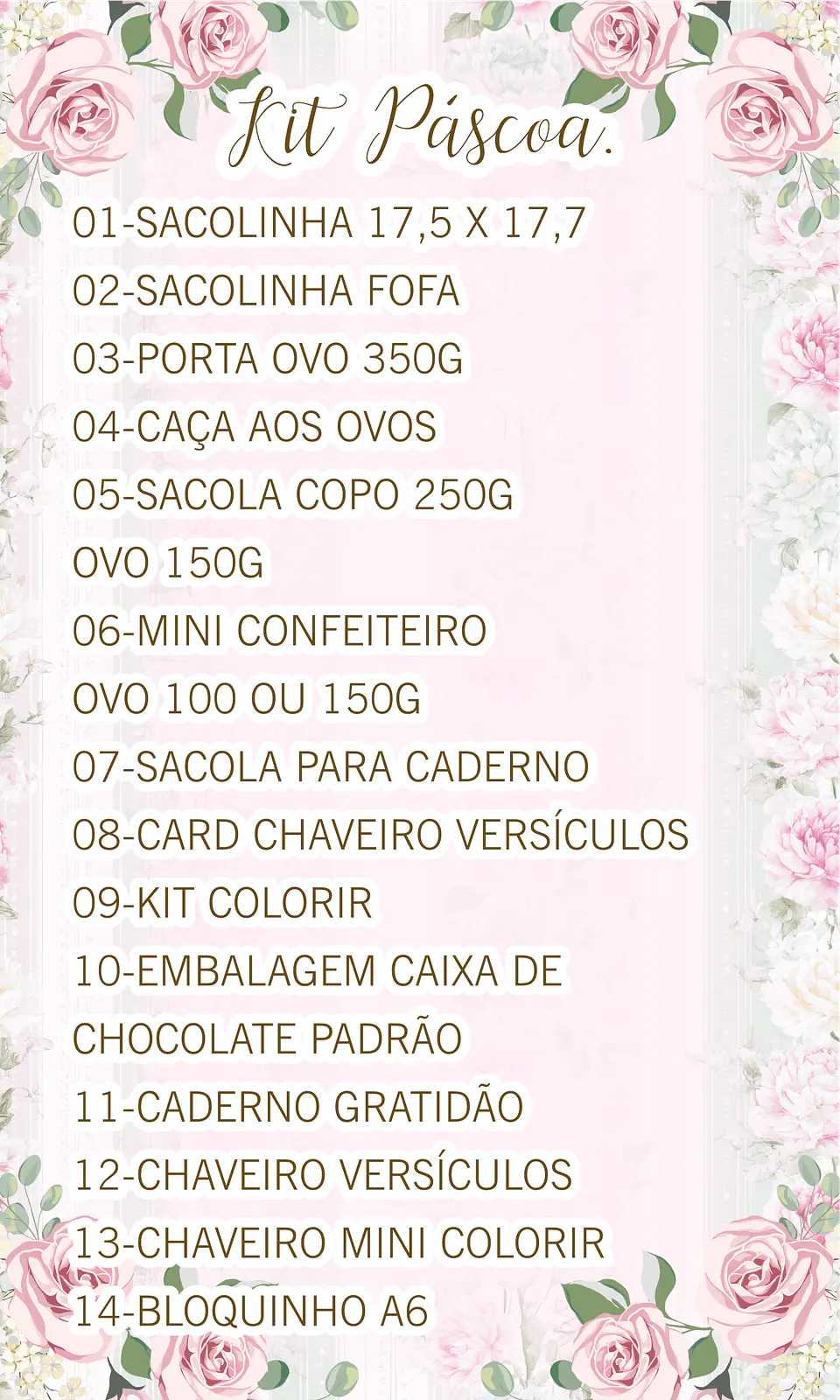 Kit Pascoa 2026 Arquivo Digital 2
