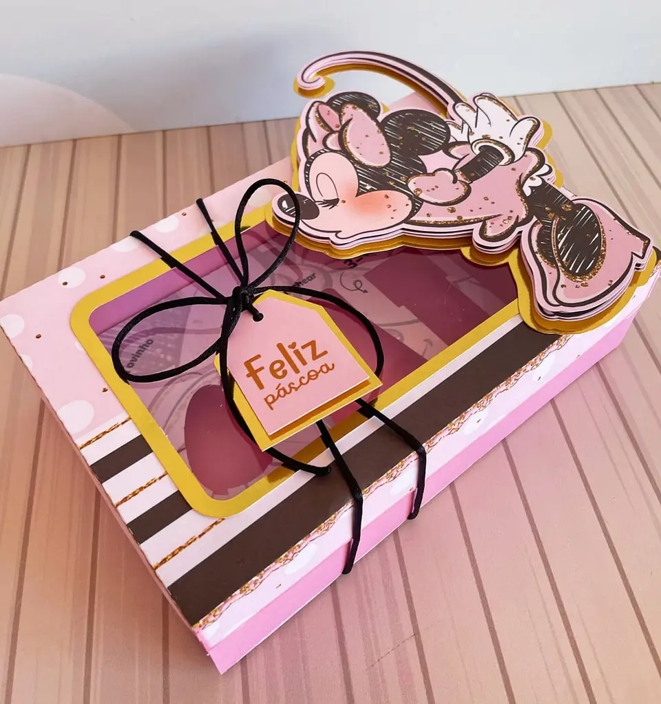 Mini Confeiteiro Minnie Arquivo Digital 4