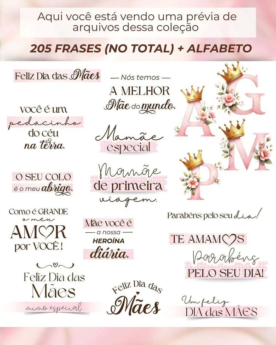 Coleção Completa Digital DIA DAS MÃES 14