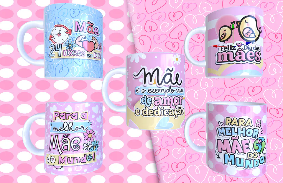 Canecas Avulsas Dia das Mães Arquivo Digital 1