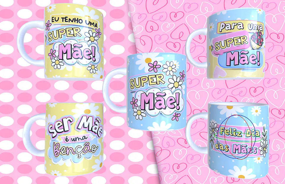 Canecas Avulsas Dia das Mães Arquivo Digital 2