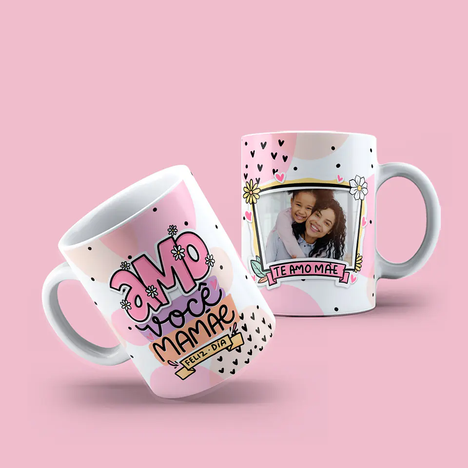 Arquivo Digital Pack Canecas Dia das Mães 1
