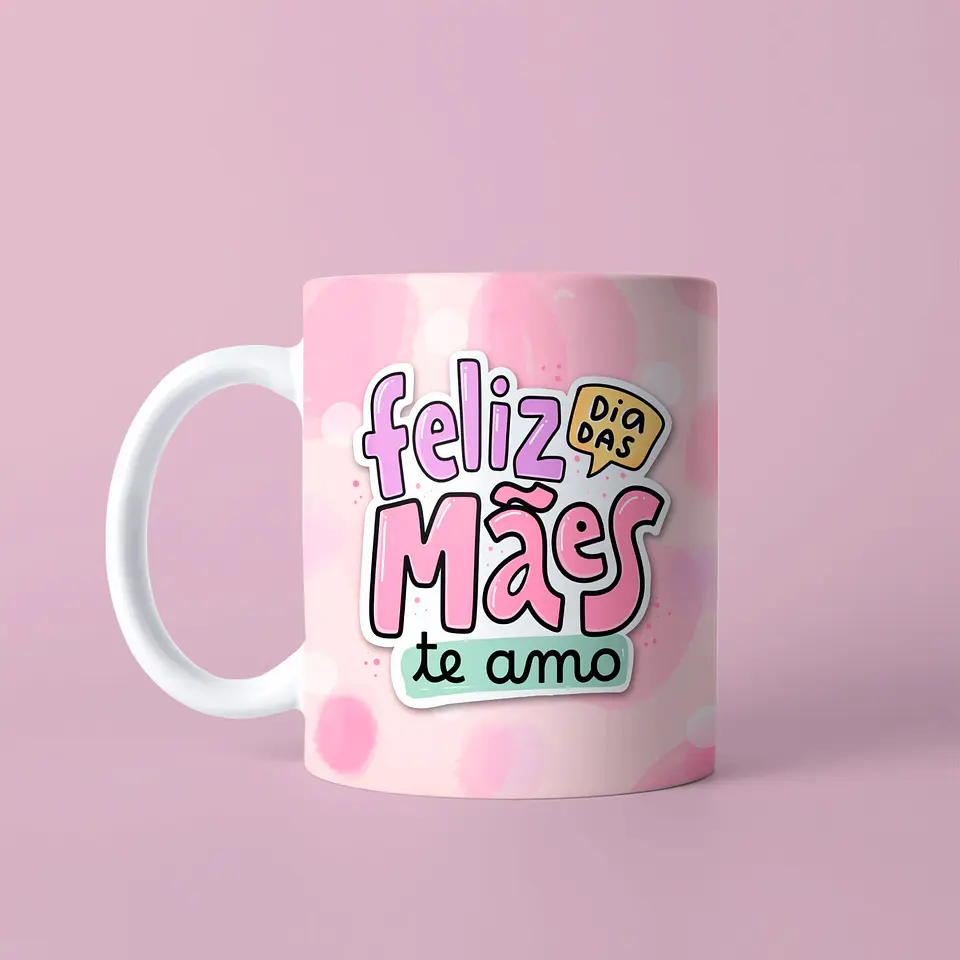Arquivo Digital Pack Canecas Dia das Mães 3