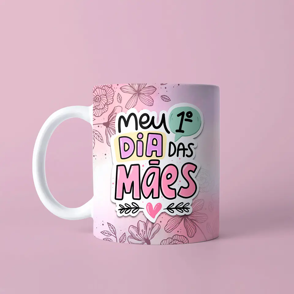 Arquivo Digital Pack Canecas Dia das Mães 7