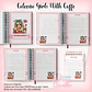 Arquivo Digital Caderno Pautado A5+Bloquinho A6 Coleção Girls With Coffe N2 - Thumbnail 2