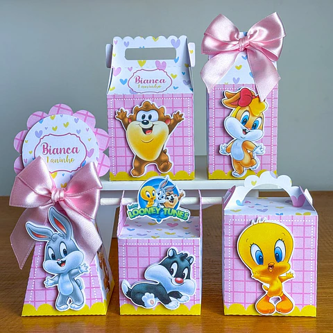 Arquivo Digital Kit Festa Looney Tunes Menina