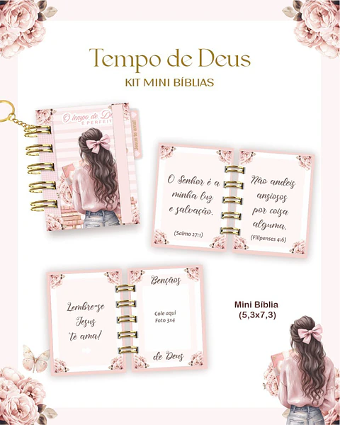 Arquivo Kit Mini Bíblia - Tempo de Deus