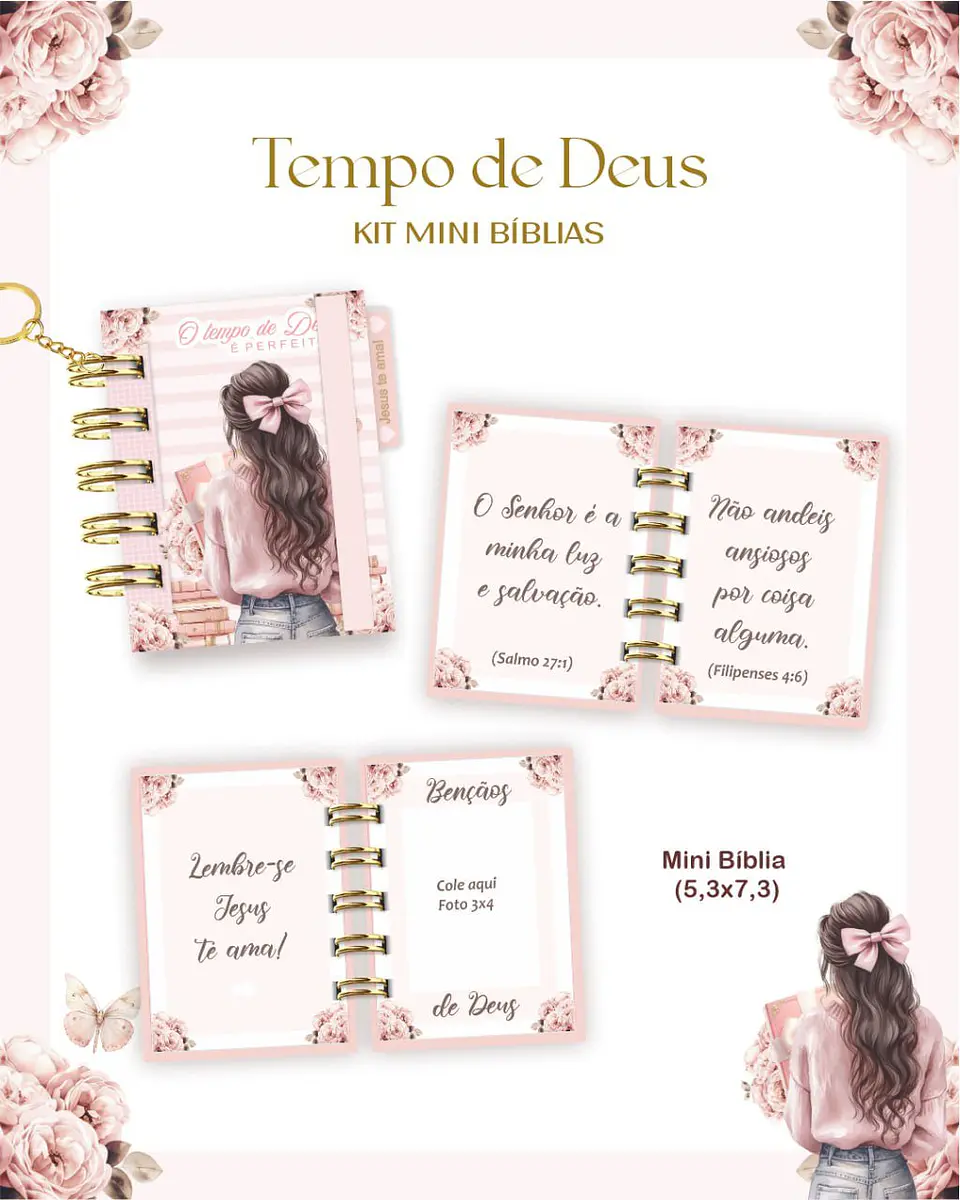 Arquivo Kit Mini Bíblia - Tempo de Deus 1