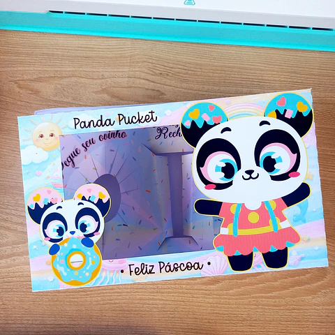 Arquivo Mini Confeiteiro PANDINHA PUCKET